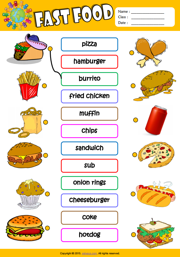 fast-food-esl-vocabulary-matching-exercise-worksheet-for-kids-hoc360