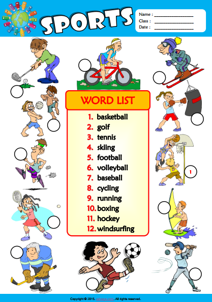 Sport english 4. Спорт Worksheets. Спорт Worksheet for Kids. Спорт английский Worksheet. Виды спорта на английском задания.