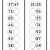 Adding and Subtracting Tens – One Worksheet